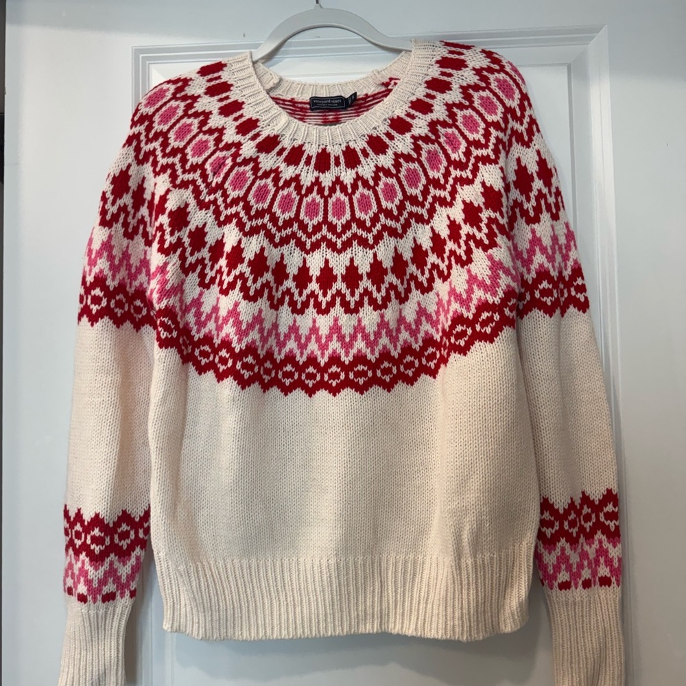 Vineyard Vines Nordic pattern sweater
